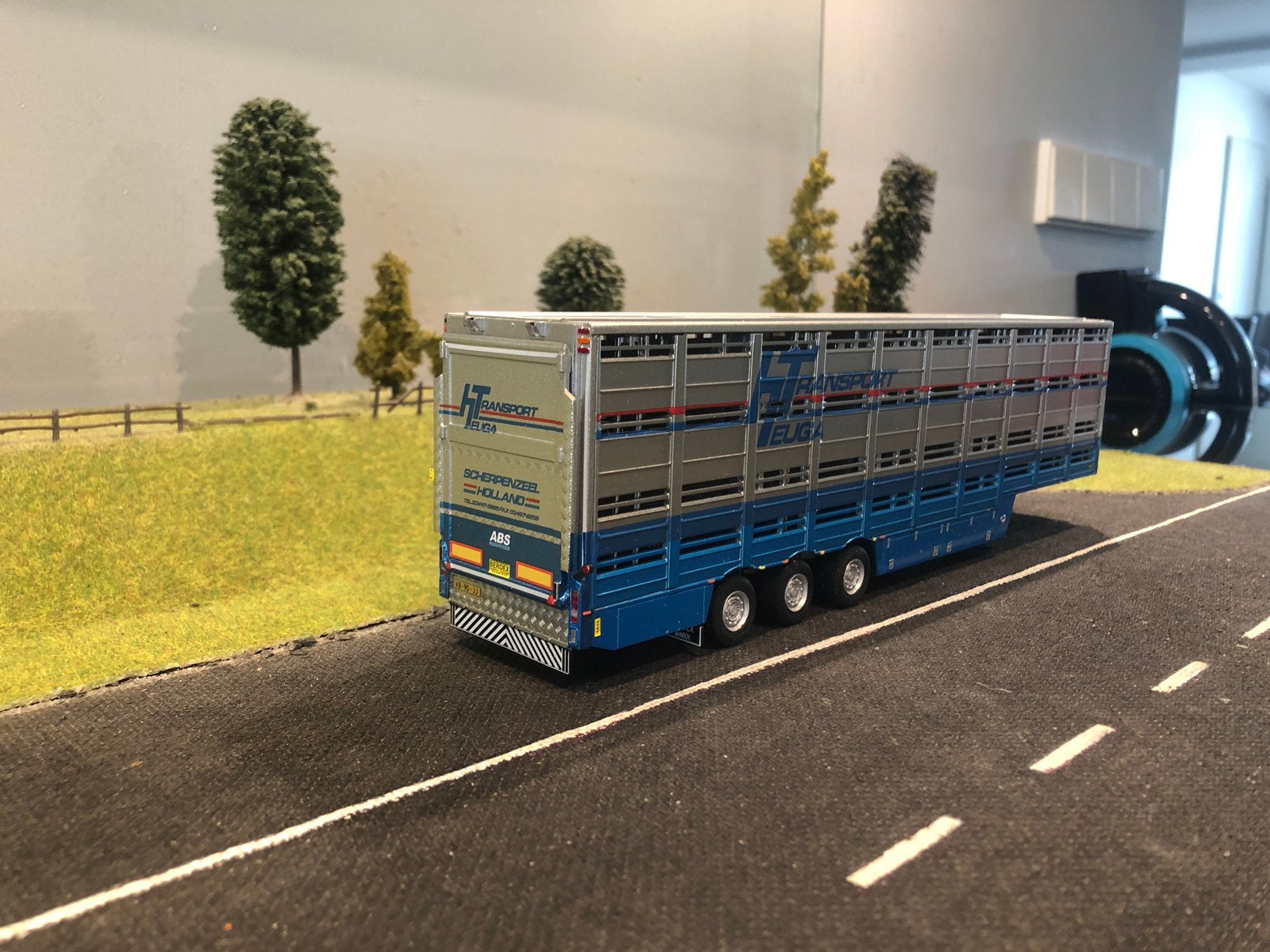 Veetrailer / Livestock van HT Heuga, Ophalen of Verzenden, Zo goed als nieuw, Bus of Vrachtwagen, Wsi