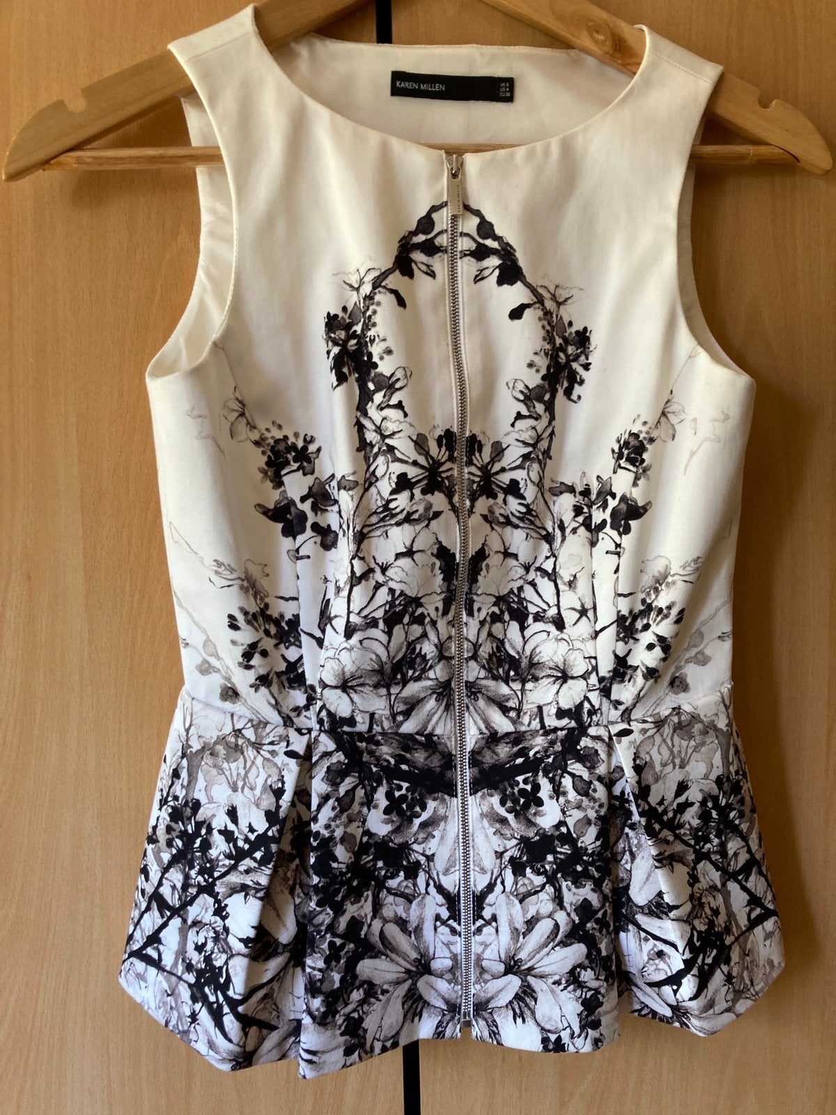 Top en rok Karen Millen, Zwart, Ophalen of Verzenden, Zo goed als nieuw, Maat 36 (S)