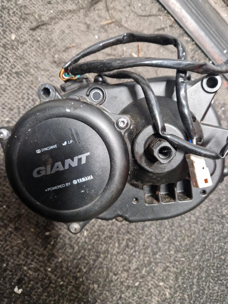 Giant midenmotor,yamaha, defect., Ophalen of Verzenden, Gebruikt