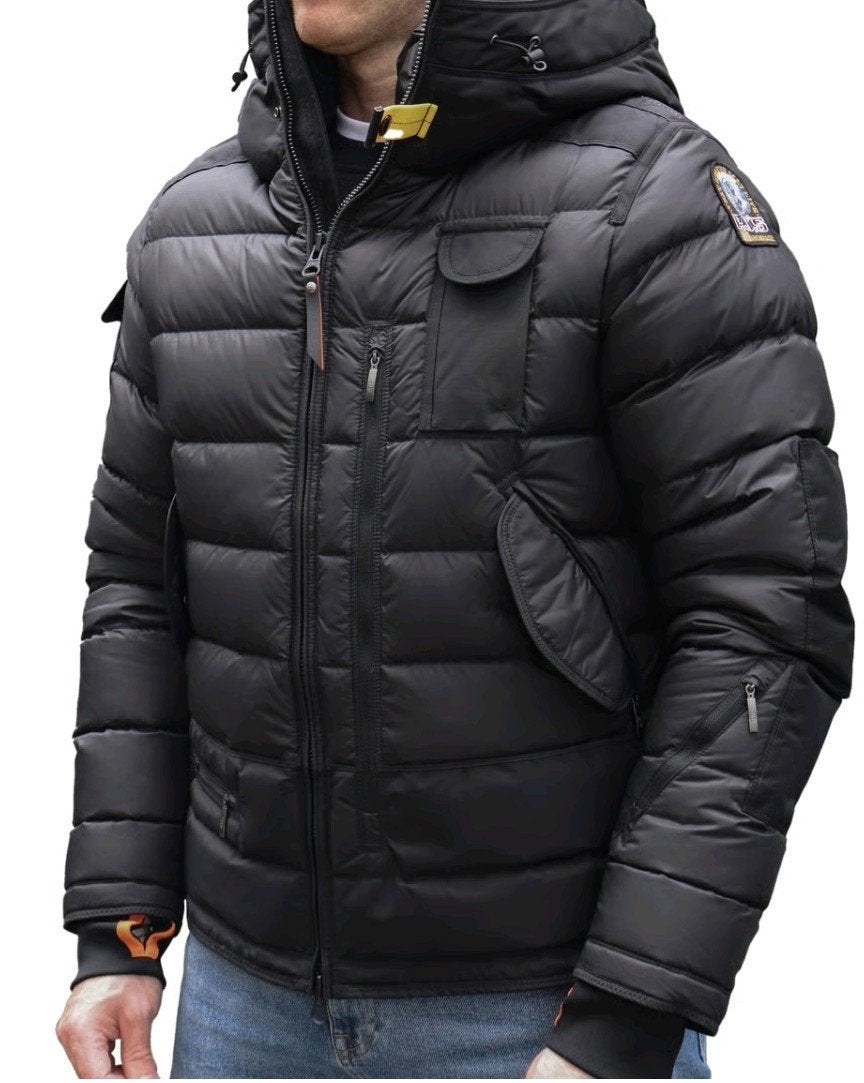 Parajumpers Skimaster black donsjack - Maat S, Zwart, Parajumpers, Ophalen of Verzenden, Zo goed als nieuw
