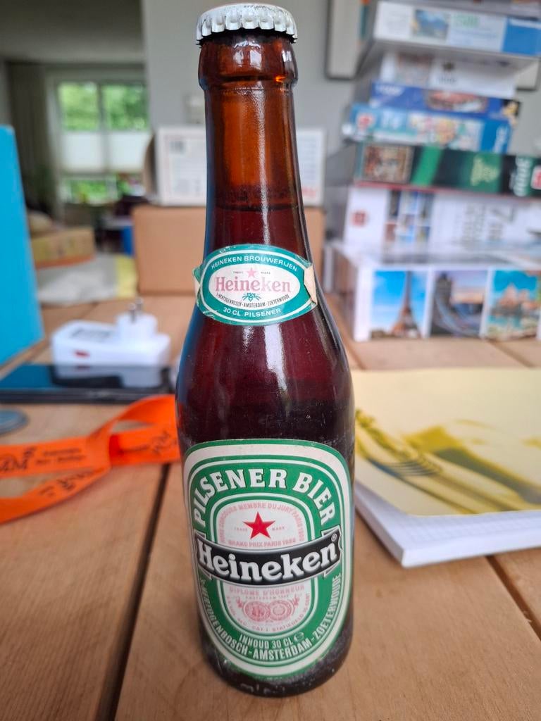 Vintage Heineken Pilsener Bierflesje 30 CL, Verzamelen, Biermerken, Ophalen of Verzenden, Zo goed als nieuw, Flesje(s), Heineken