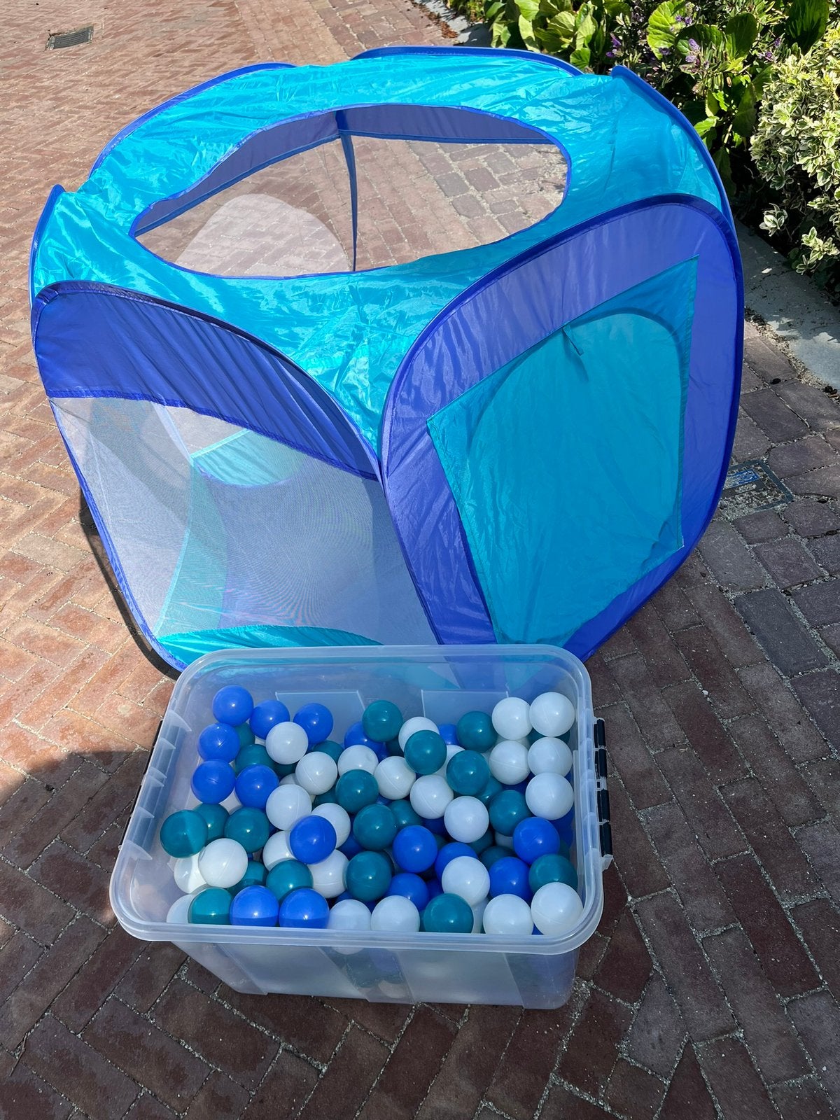 Z.g.a.n. Speel-Tent met gekleurde Ballen, Ophalen of Verzenden, Zo goed als nieuw
