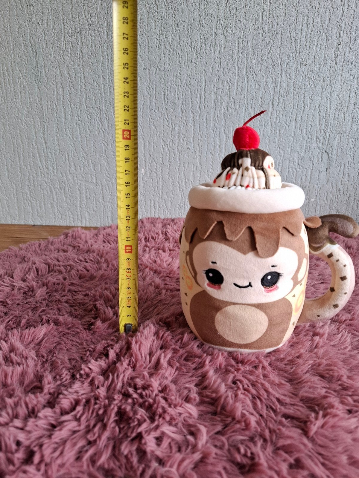 Puchi Gumi Aap Knuffel shake - Zo Goed als Nieuw, Overige merken, Overige karakters, Ophalen of Verzenden, Middelgroot (20 tot 80 cm)