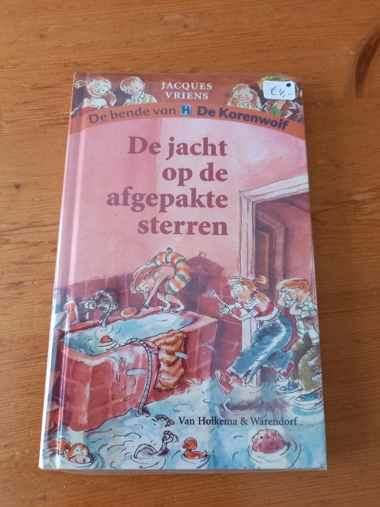 De jacht op de afgepakte sterren. De bende van de Korenwolf, Ophalen of Verzenden, Zo goed als nieuw, Jacques Vriens, Non-fictie