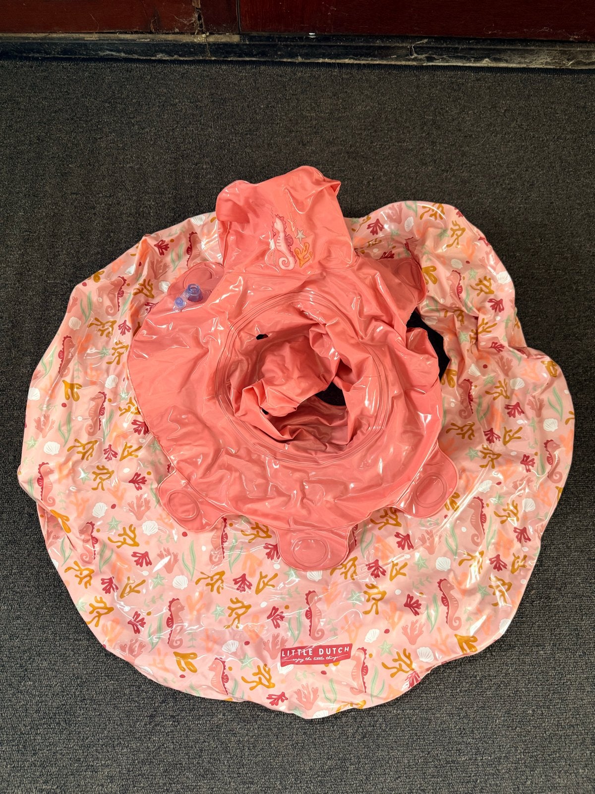 Little Dutch Babyfloat - Zeepaardje Design, Ophalen, Gebruikt, Zitje, Zwemband