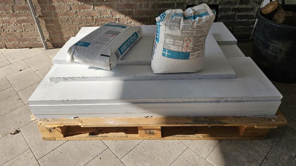 GRATIS | Calciumsilicaatplaten 30mm | restpartij, Overige materialen, Zo goed als nieuw, Minder dan 5 m², Muurisolatie