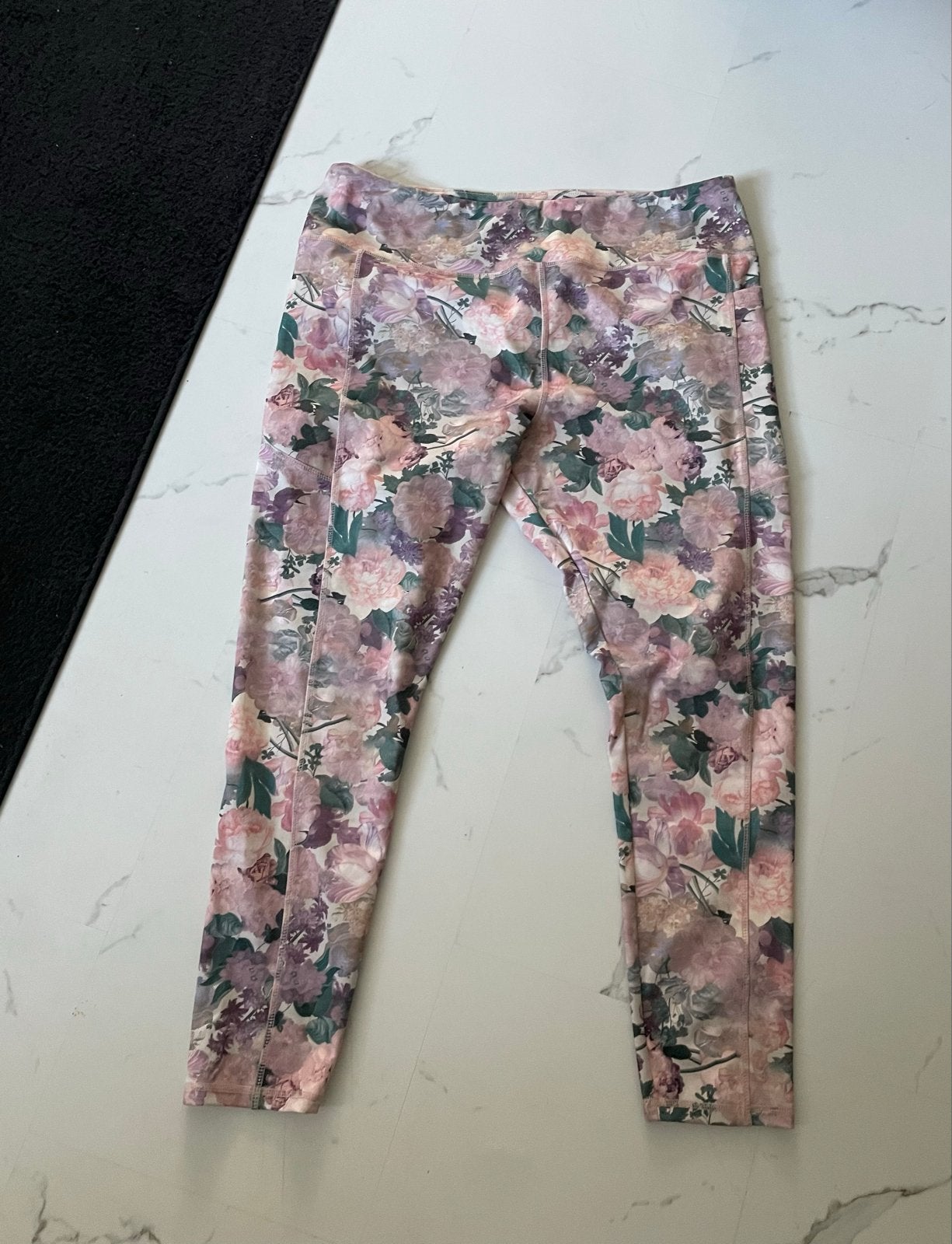 Livefit Printed Legging XXL - Bloemenprint, Kleding | Dames, Leggings, Maillots en Panty's, Legging, Meerkleurig, Overige maten