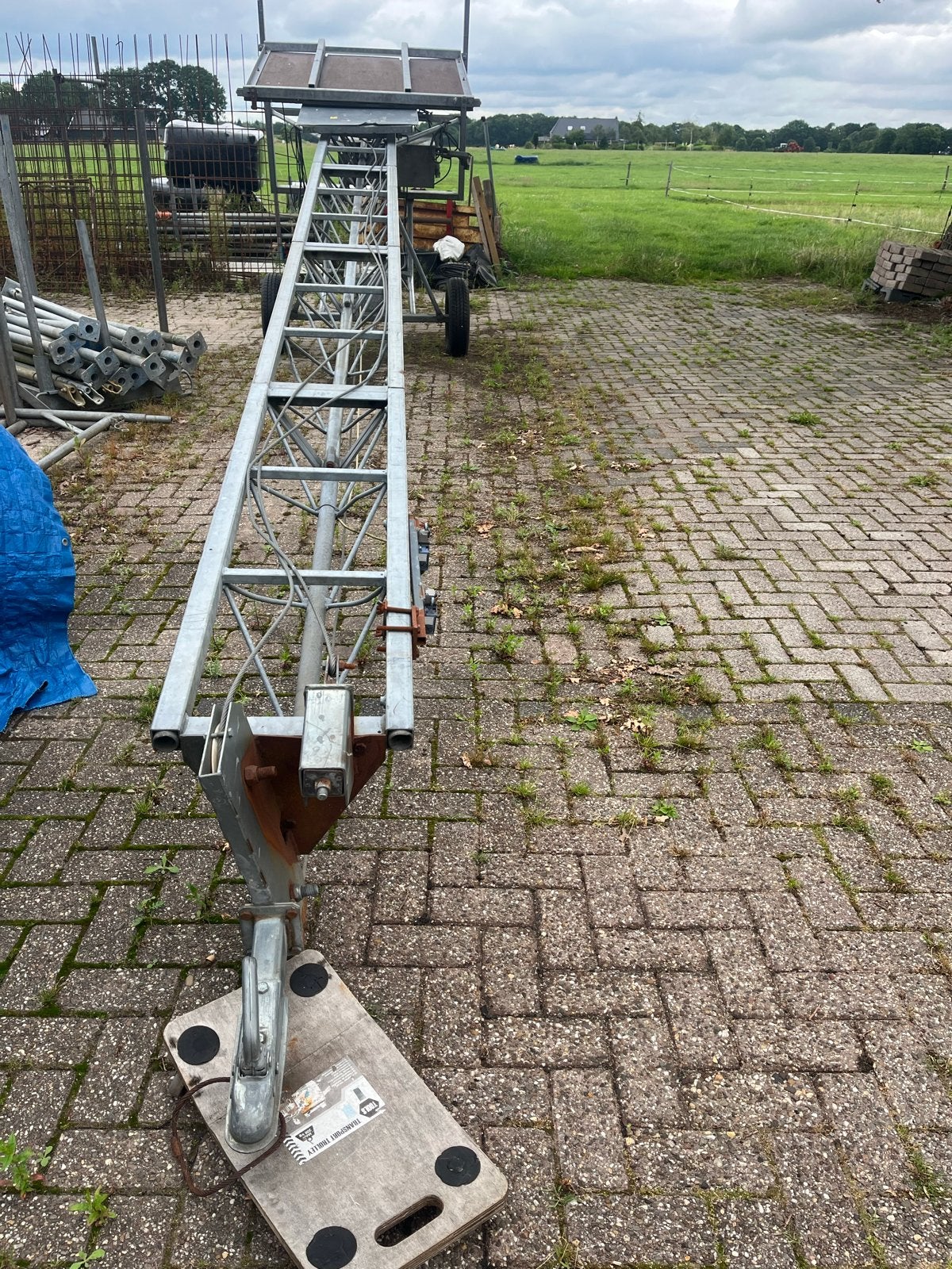 Bouwlift Warry Whippet WW300/99L - Bouwjaar 2006, Doe-het-zelf en Verbouw, Bouwliften, Ophalen, Gebruikt, Bouwlift