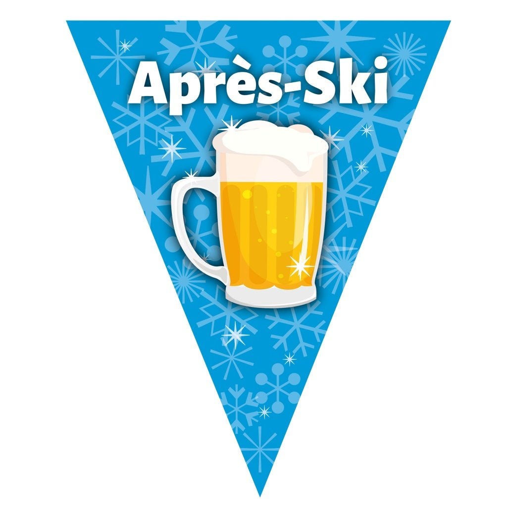 Feestversiering Apres ski party, Ophalen of Verzenden, Nieuw, Feestartikel, Overige