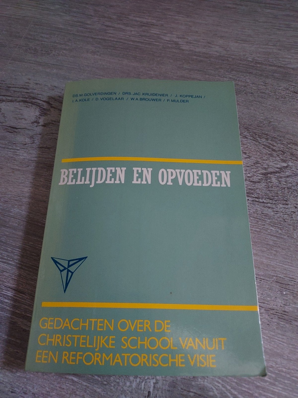 Belijden en Opvoeden:Reformatorische Vis, Gelezen, Drs. M. Golverdingen, Drs. Jac. Kruidenier, Ophalen of Verzenden, Gamma