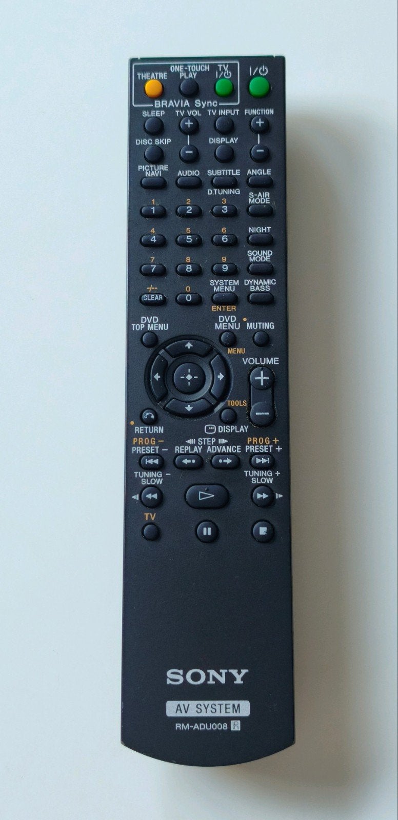 Sony RM-ADU008 AV Systeem Afstandsbediening, Ophalen of Verzenden, Gebruikt, Origineel, Tv