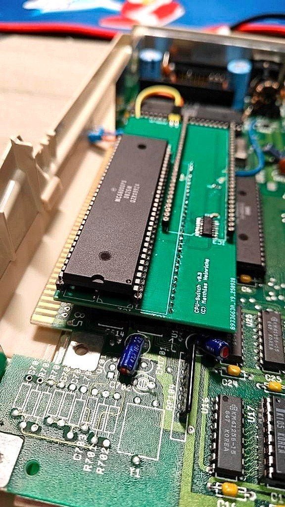 Garlic CPU Switch board voor Amiga 500 - CPU Schakelaar, Ophalen of Verzenden