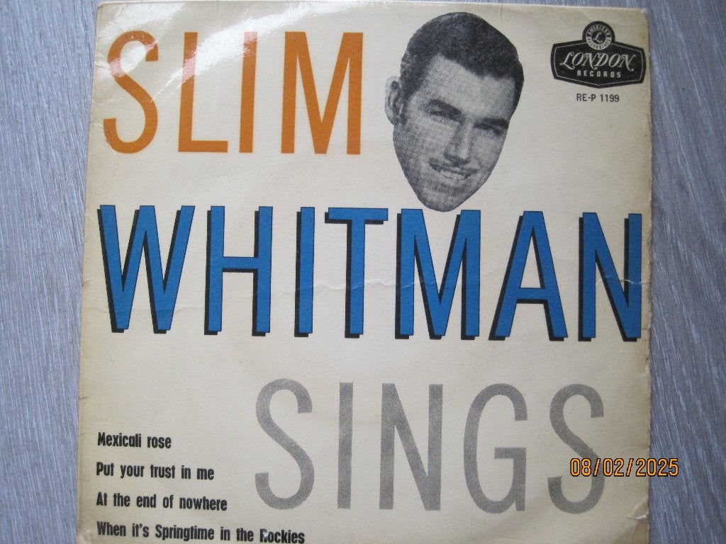 Slim Whitman   =  Mexicali rose, Cd's en Dvd's, Zo goed als nieuw, Pop, EP, Fotohoes