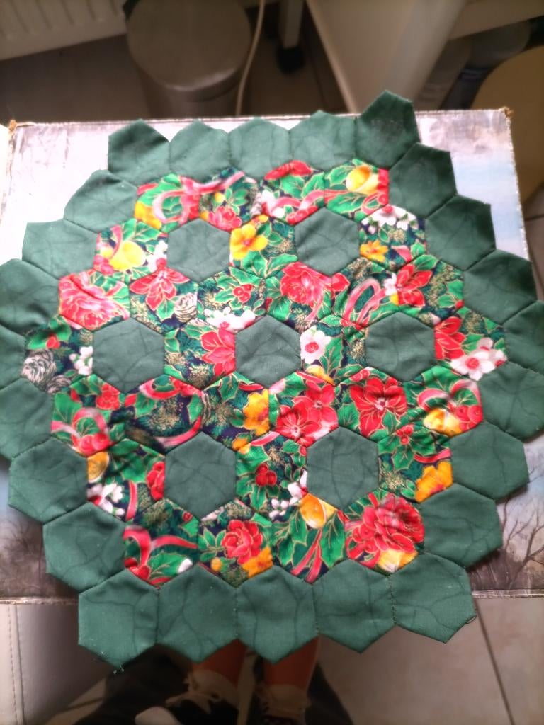 Placemats patchwork 2 stuks, Ophalen of Verzenden, Nieuw, Bord