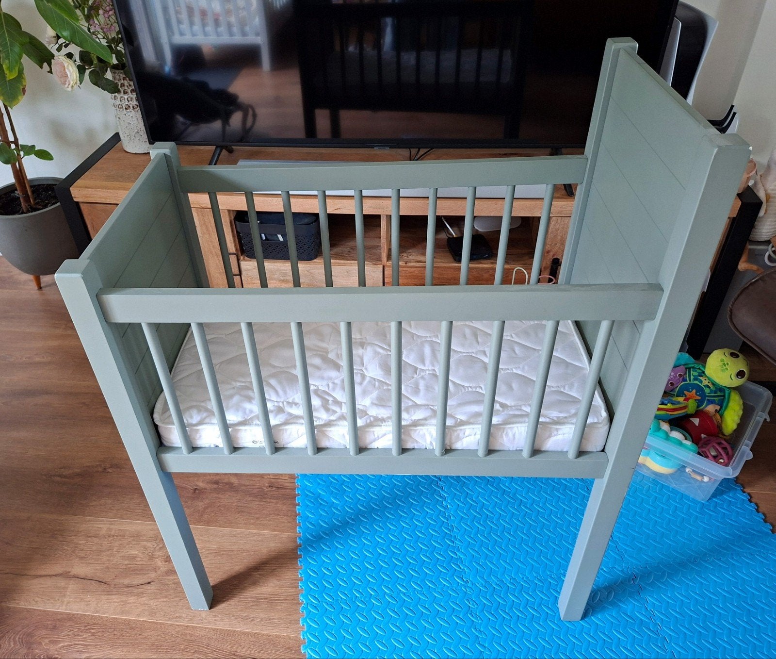 Babywiegje 80x40, Ophalen, Zo goed als nieuw, Wieg