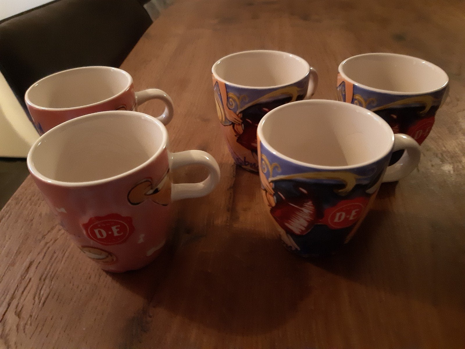 douwe egberts koffiemokken, Ophalen of Verzenden, Overige stijlen, Kop(pen) en/of Schotel(s)
