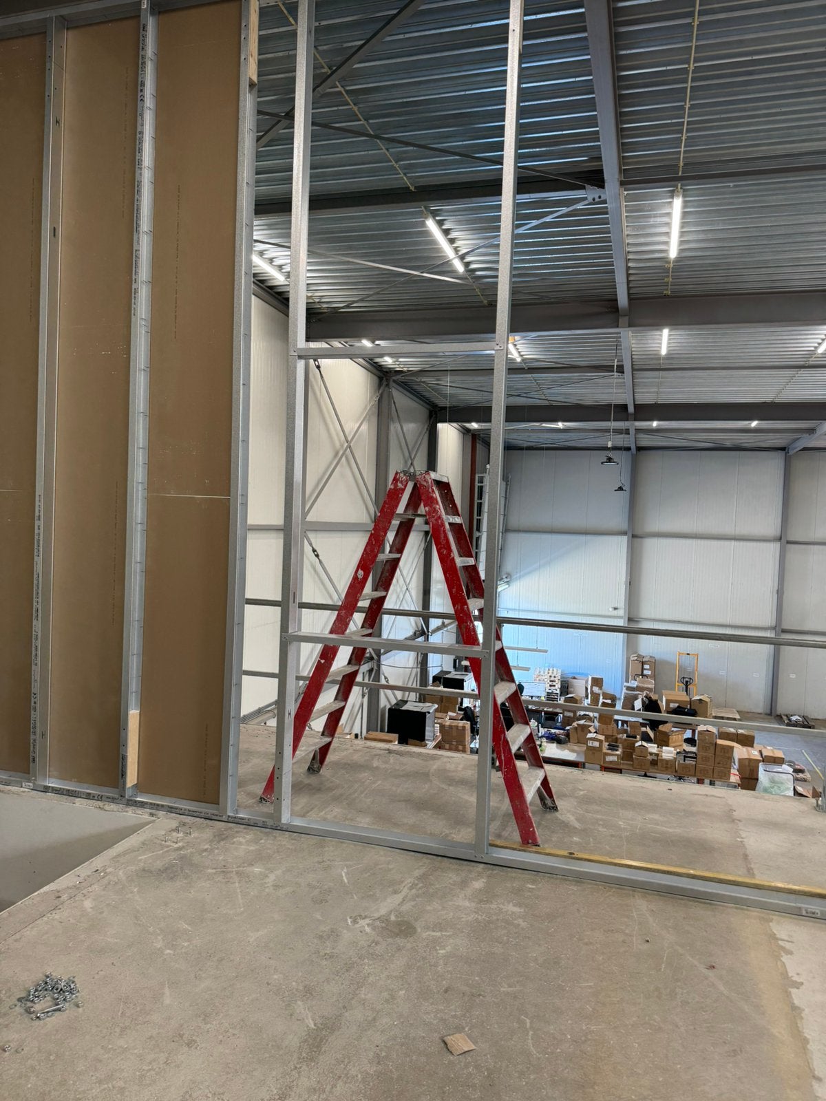Gipsplaat constructie - verlaagd plafond - koof - cinewal, Garantie, Verbouw of Aanbouw
