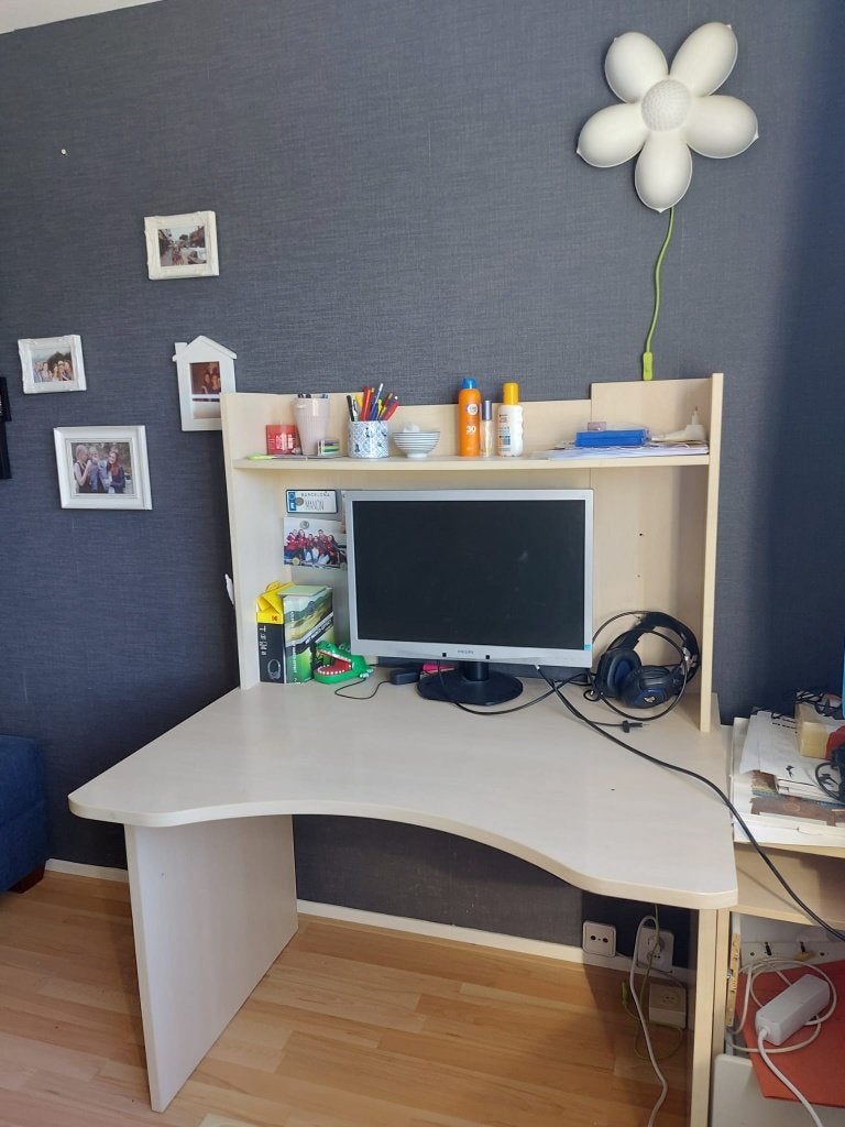 Buro voor tienerkamer, Ophalen, Overige typen, Gebruikt, 110 cm