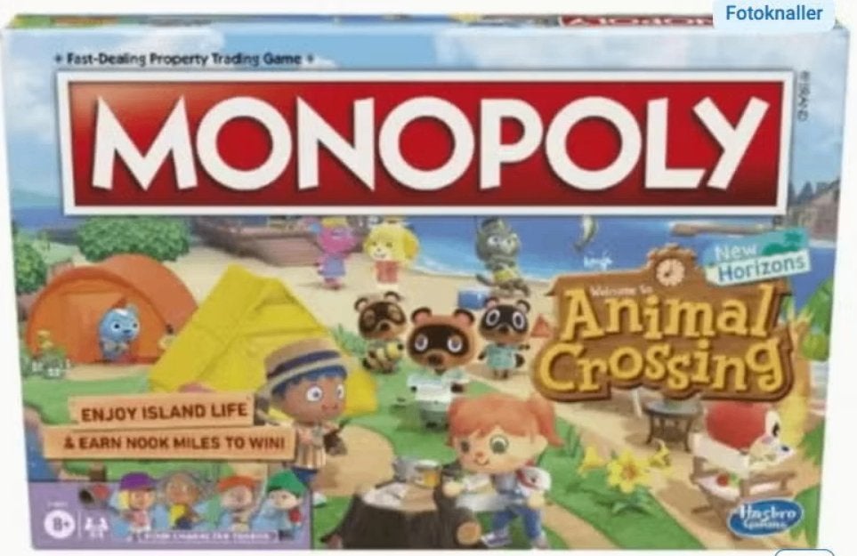 Monopoly bordspel Animal Crossing (Engels), Ophalen of Verzenden, Nieuw