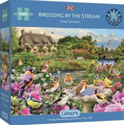 Gibsons - Birdsong by the Stream - 1000 stukjes, Ophalen of Verzenden, 500 t/m 1500 stukjes, Nieuw, Legpuzzel