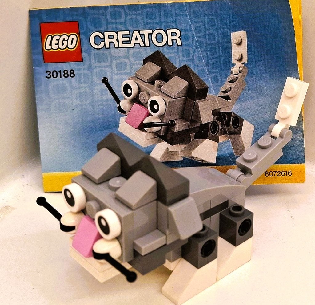 Lego Creator 30188 Cute Kitten, Lego, Ophalen of Verzenden, Zo goed als nieuw, Compleet