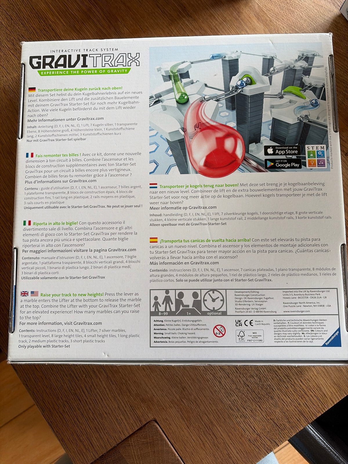 GraviTrax Expansion Lifter - Uitbreiding knikkerbaan, Ophalen of Verzenden, Zo goed als nieuw, Bouwen