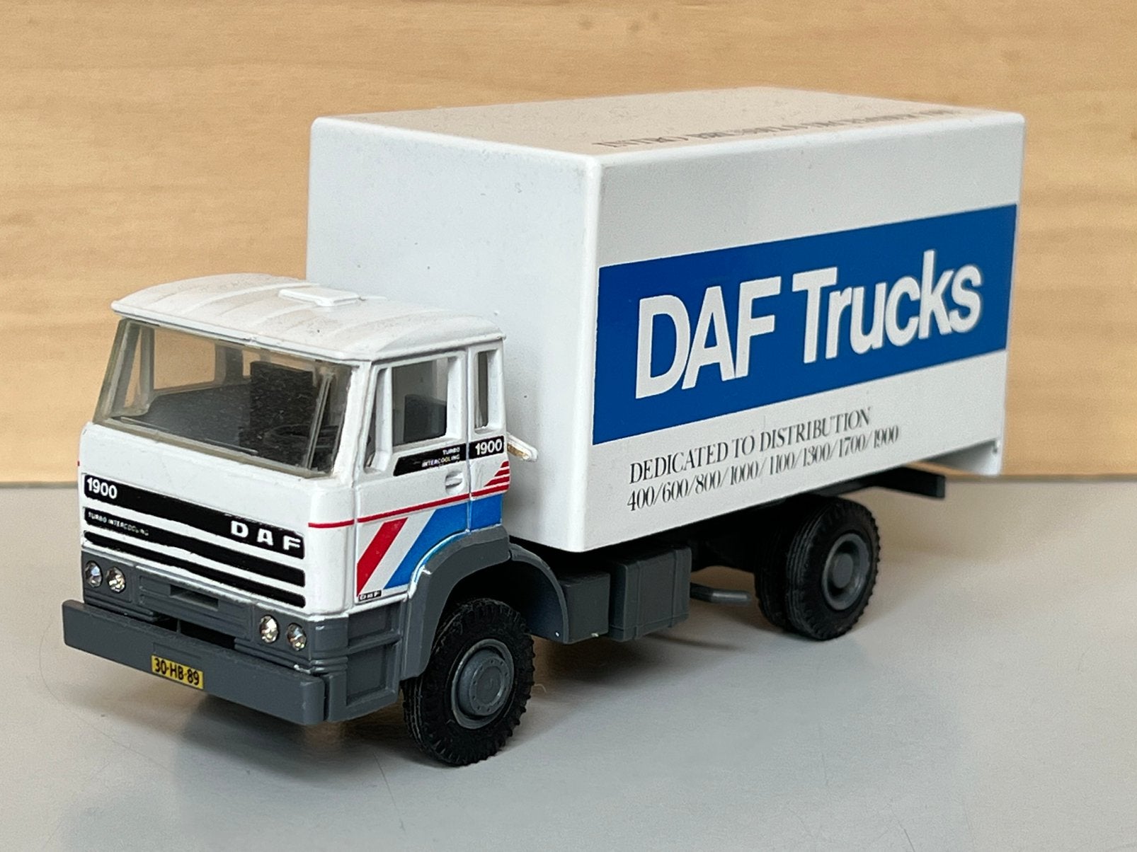 Daf Truck 1900 demo - Intro Brussels December 1986., Ophalen of Verzenden, Zo goed als nieuw, Bus of Vrachtwagen, Lion Toys