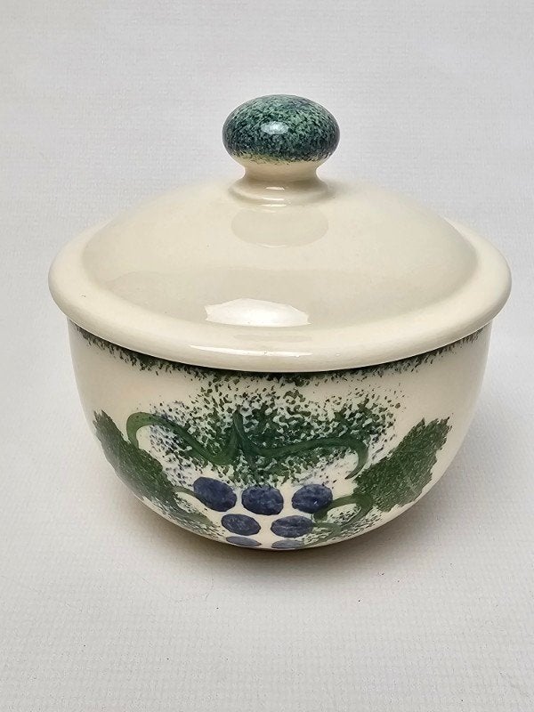 # Poole Pottery england suiker pot. Hand painted, Ophalen of Verzenden