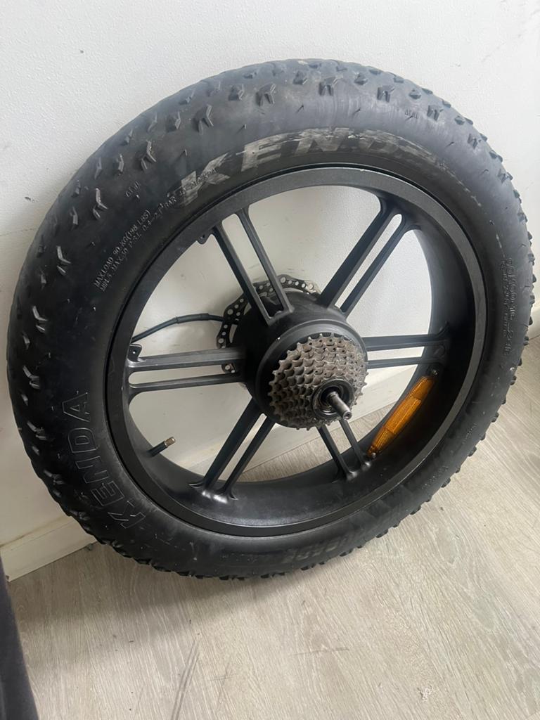 Fatbike wiel compleet te koop 750W, Ophalen of Verzenden, Zo goed als nieuw, Overige typen