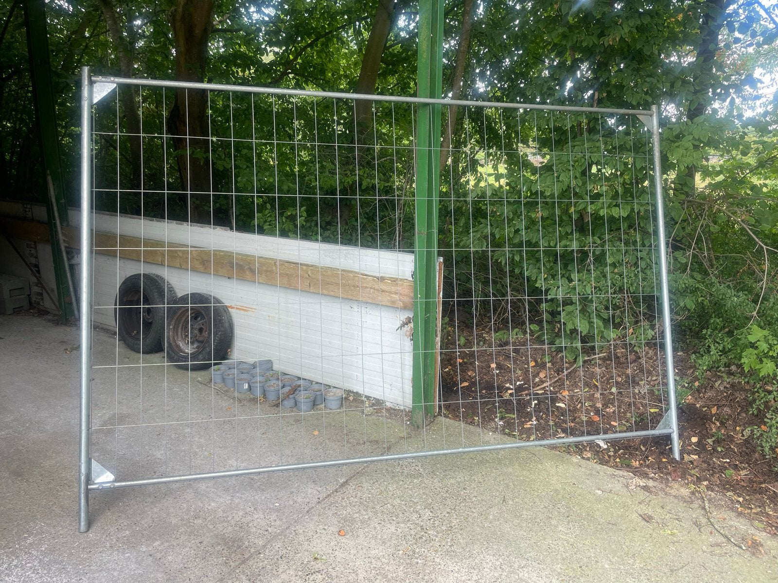 4  Bouwhekken in prima staat!! - 3.00m x 1.90m -, Ophalen of Verzenden, Gebruikt, Overige typen, Minder dan 2 meter