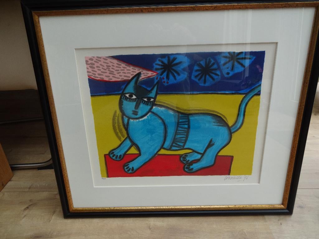 Zeefdruk Corneille, Antiek en Kunst, Kunst | Litho's en Zeefdrukken, Ophalen