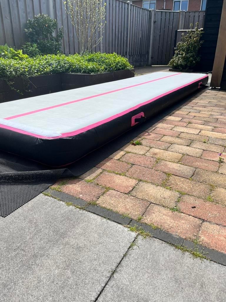MMS AirTrack Wit/Roze, Ophalen, Materiaal, Wit, Kindermaat 122 t/m 140