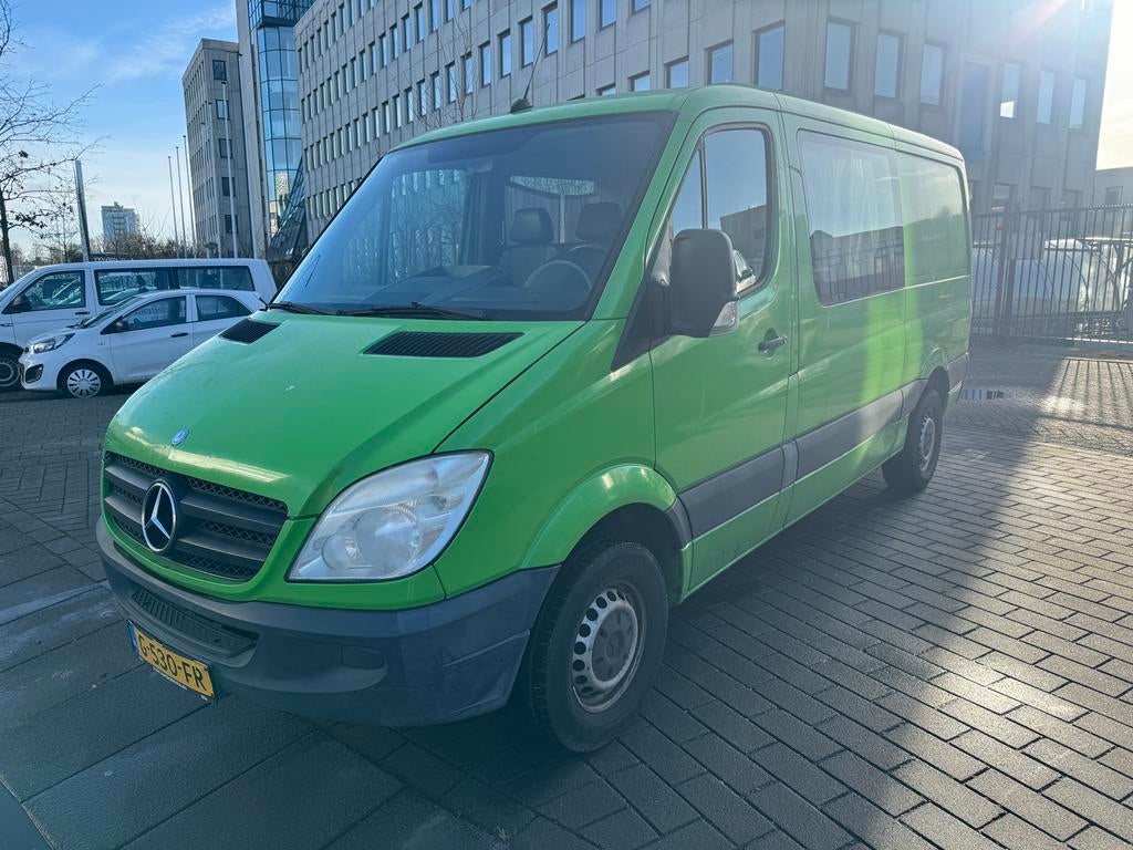 Mercedes sprinter 311 CDI DC 2007 automaat camperkenteken, Auto's, Automaat, Zwart, 4 cilinders, 2000 kg
