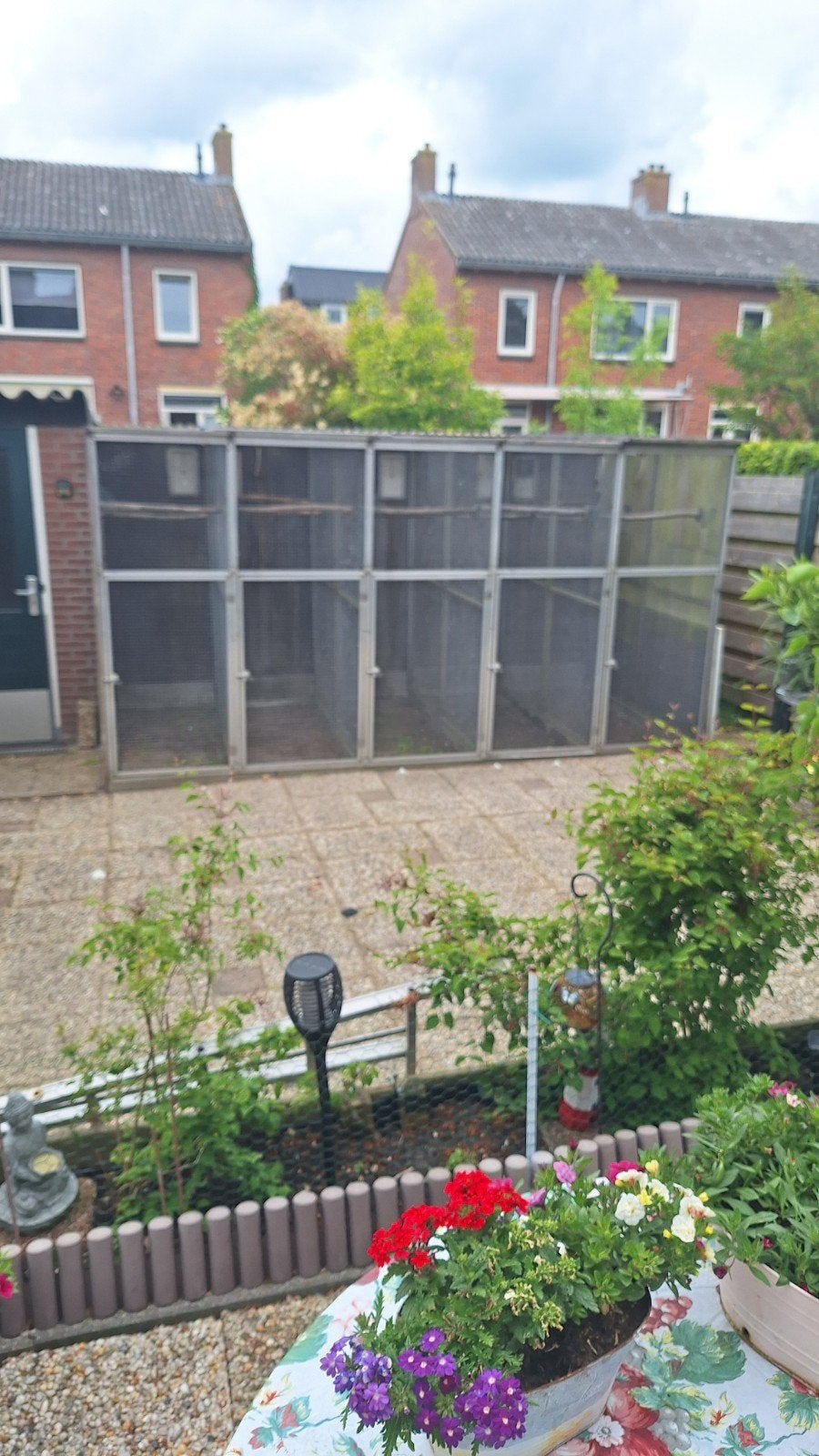 grote parkieten vloire, Ophalen, Gebruikt, Aluminium, Gaashekwerk