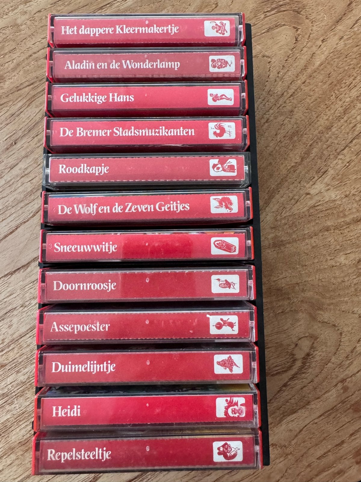 Lekturama Luistersprookjes cassettebandjes set jaren '80, Gebruikt, 2 t/m 25 bandjes, Kinderen en Jeugd, Ophalen of Verzenden