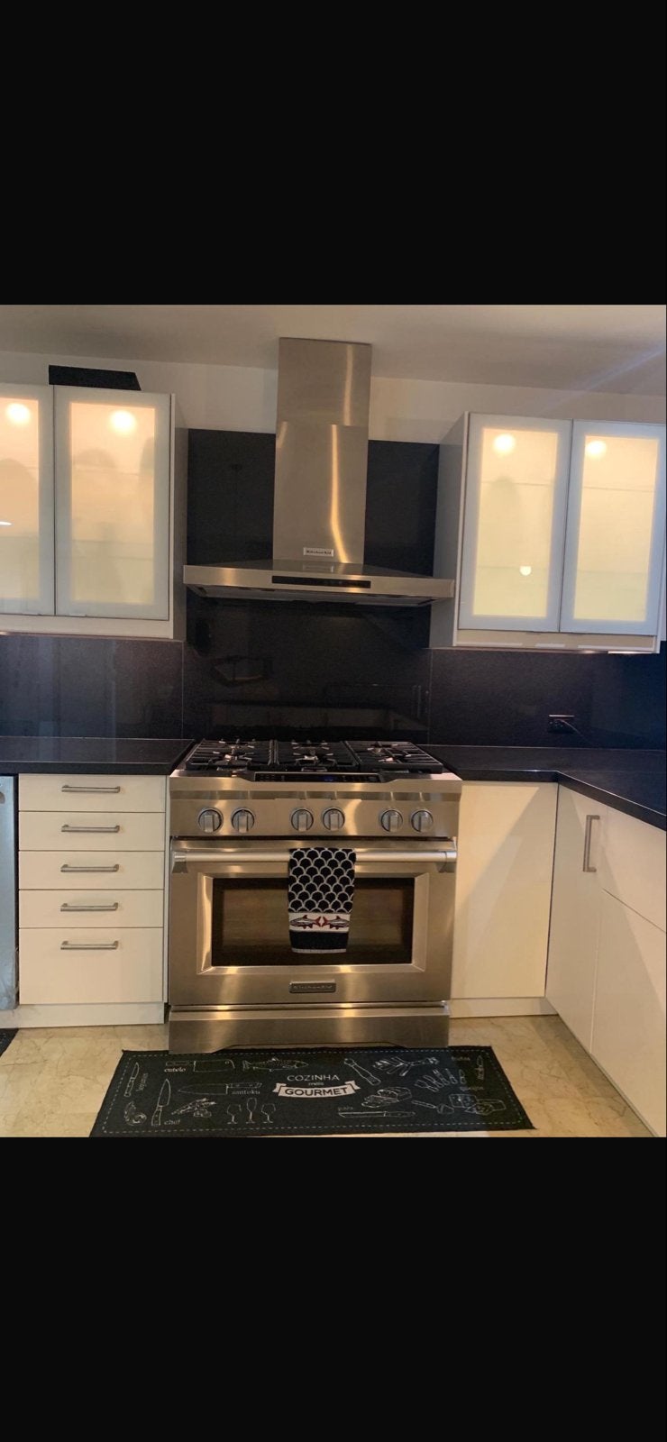 Nieuwe KitchenAid Fornuis met Oven - RVS, Ophalen, 60 cm of meer, Nieuw, Gas
