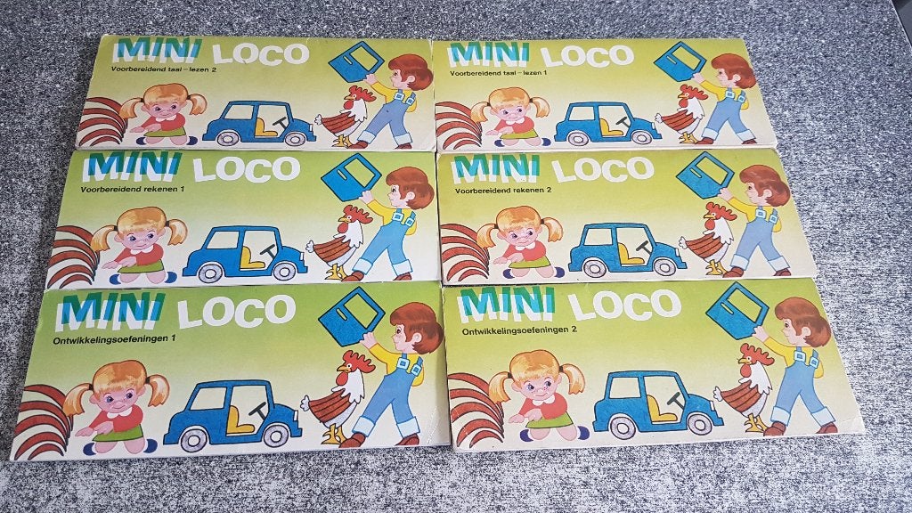17 mini loco boekjes 2 euro  per stuk samen 25 euro, Kinderen en Baby's, Speelgoed | Educatief en Creatief, Ophalen of Verzenden