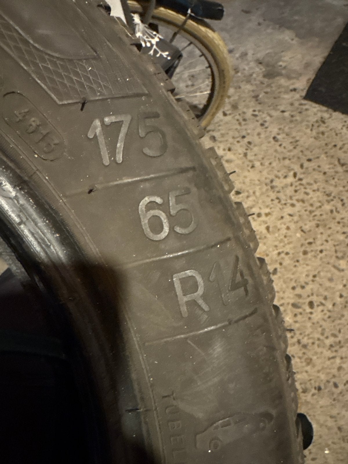 Vier Kleber Krisalp HP2 winterbanden 175/65 R14 82T, Auto-onderdelen, Ophalen, 14 inch, Gebruikt, 175 mm
