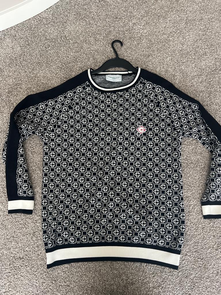 Casablanca trui maat L (valt als L, label XL), Kleding | Heren, Truien en Vesten, Ophalen of Verzenden, Zo goed als nieuw, Maat 52/54 (L)