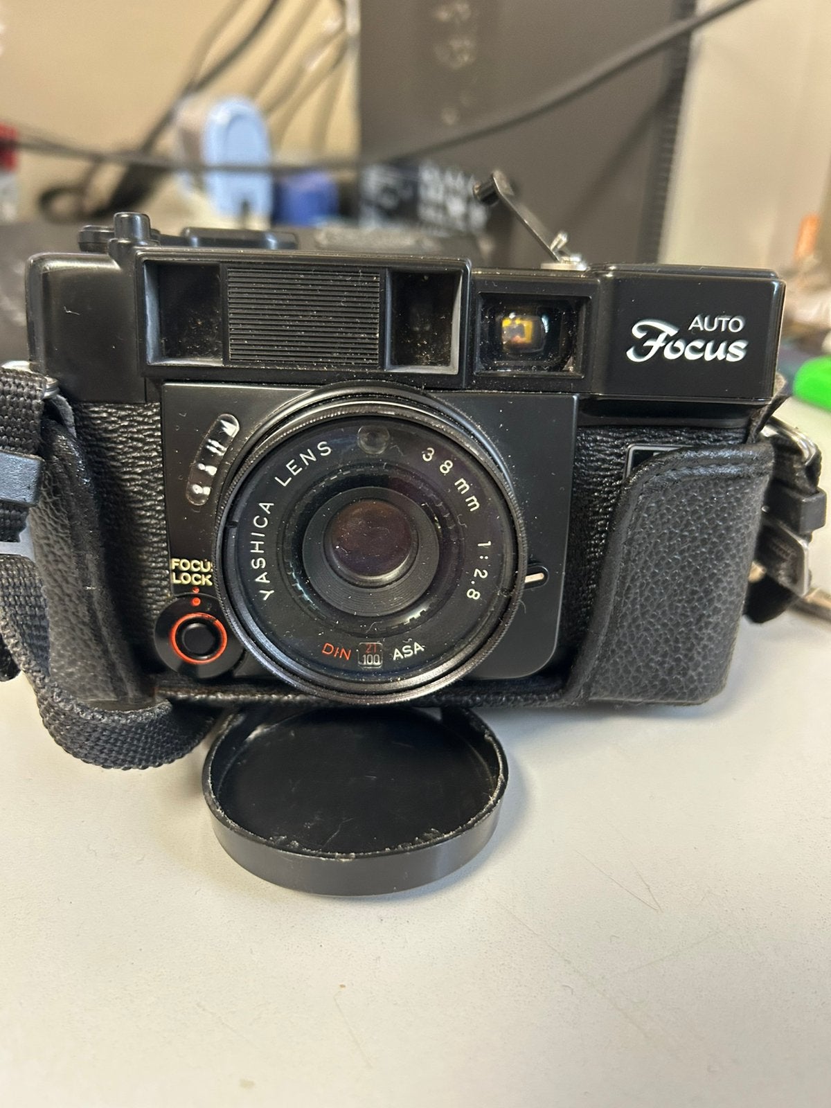 Yashica Compactcamera analoog, Ophalen of Verzenden, Gebruikt, Compact, Overige Merken