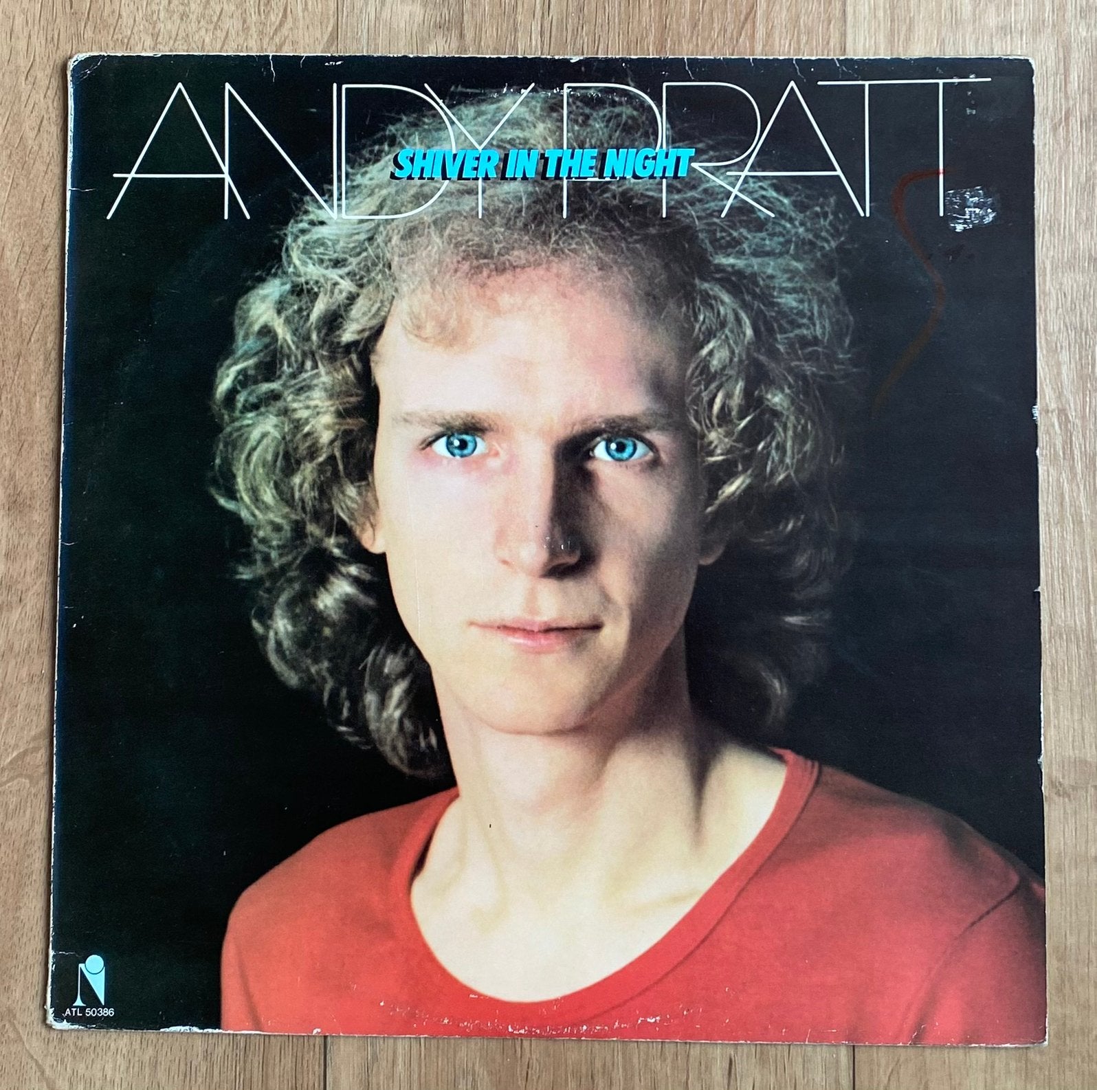 LP ANDY PRATT - Shiver In The Night ( 1977 NL ), LP, Gebruikt, Pop, Ophalen of Verzenden