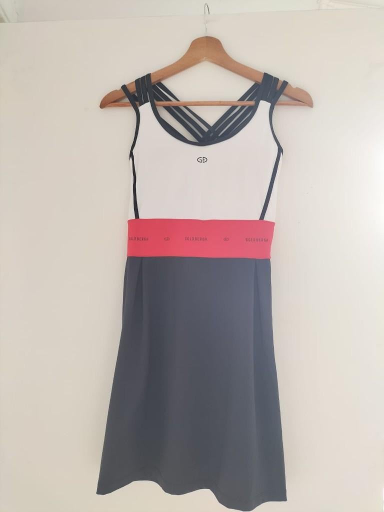 Gloednieuw Goldbergh Tennisjurkje maat S, Kleding | Dames, Sportkleding, Blauw, Overige typen, Nieuw, Ophalen of Verzenden