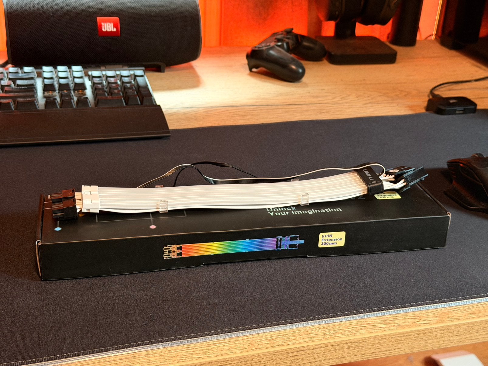 Lian Li Strimer Plus V2 2x8 RGB voedingskabel, Ophalen of Verzenden, Gebruikt