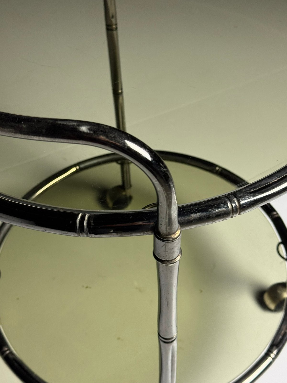 Chrome trolley Faux Bamboo, Ophalen of Verzenden