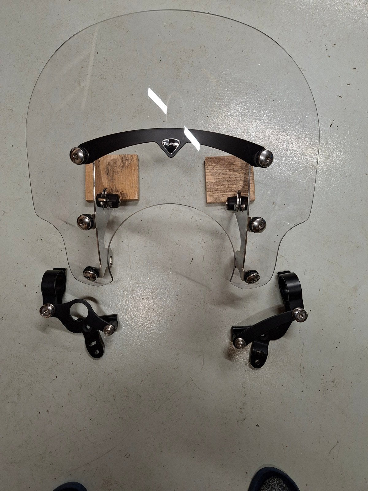 Triumph Bonneville T100 Windscherm Quick Release A9708220, Motoren, Ophalen of Verzenden, Gebruikt