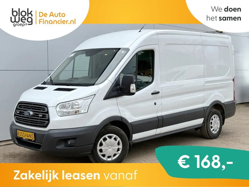 Ford Transit 2.0 TDCI 130PK € 10.445,00, 4 cilinders, Wit, Leder, Bedrijf