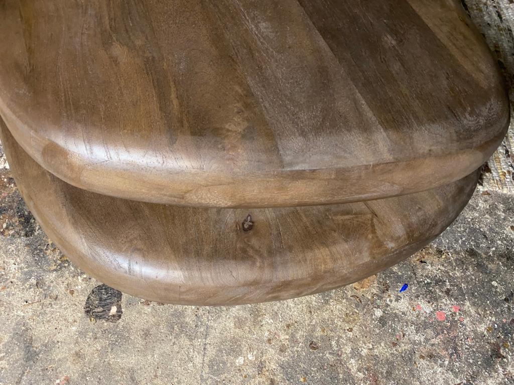 Salontafel kabo organisch draaibaar in 3 kleuren op voorraad, Ophalen, Nieuw, Overige vormen, Minder dan 50 cm