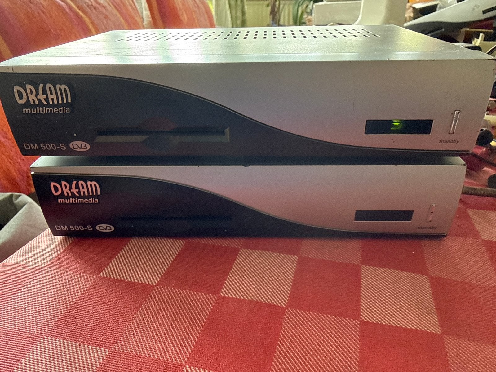 Dream Multimedia DM 500-S DVB-S Decoders (2 stuks), Audio, Tv en Foto, Decoders en Harddiskrecorders, Dreammultimedia.com, Gebruikt