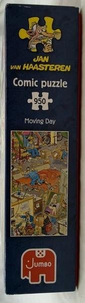 Jan van Haasteren Puzzel 950 st. Moving Day Jumbo Comic, Verzenden, 500 t/m 1500 stukjes, Zo goed als nieuw, Legpuzzel