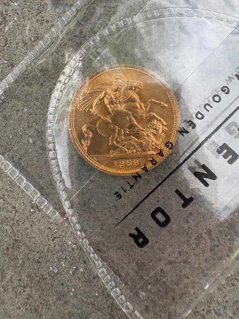 Britse gouden soevereign munt, Vóór koninkrijk, Losse munt, Goud, Overige waardes